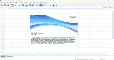 تحليل البيانات عن طريق SPSS