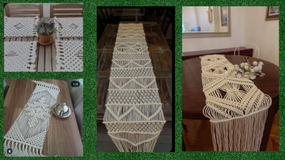 مدرب فن المكرميات والمشغولات اليدوية