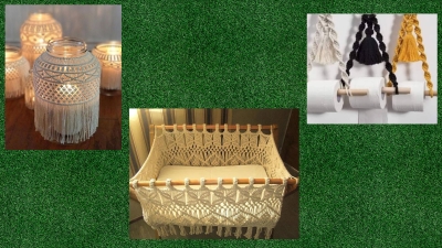 مدرب فن المكرميات والمشغولات اليدوية